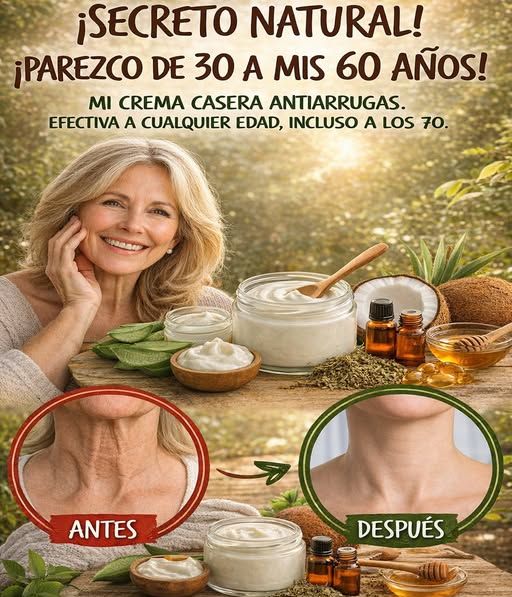 Crema Casera Antiarrugas
