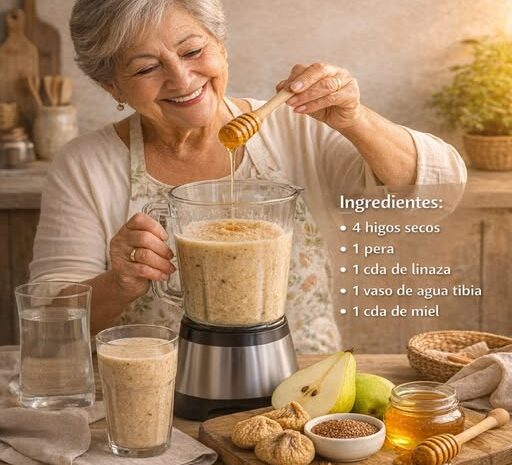 Batido Natural para Mejorar el Tránsito Intestinal Lento