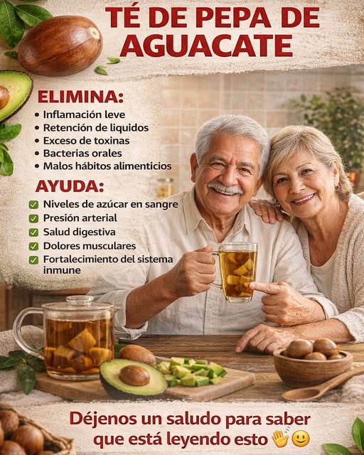 Beneficios del Té de Pepa de Aguacate
