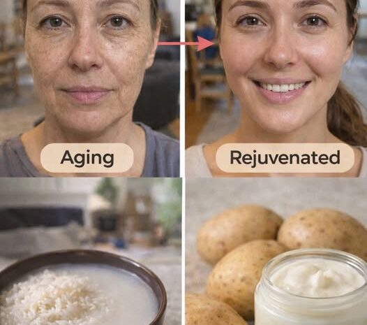 Rejuvenece tu piel con una crema natural de papa y arroz
