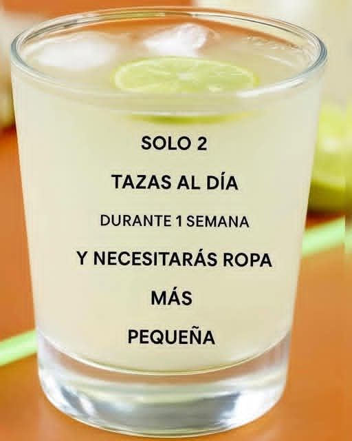 Bebida de Linaza y Limón