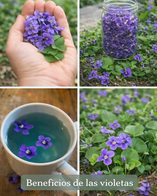 Beneficios de las violetas