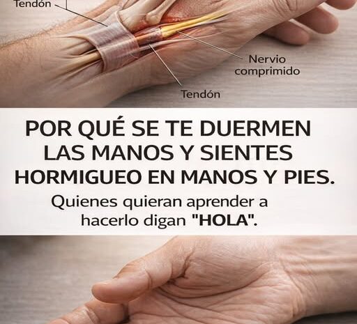 Todo lo que Debes Saber Sobre el Hormigueo y Adormecimiento en Manos y Pies