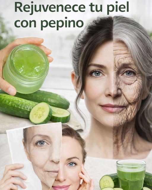 Mascarilla de pepino para la piel