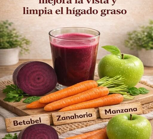 Beneficios del Jugo Natural Rojo de Betabel Zanahoria y Manzana