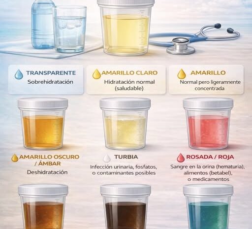 El Color de tu Orina y lo que Revela sobre tu Salud