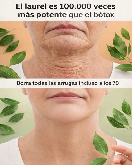 Comparación de rostro con y sin arrugas