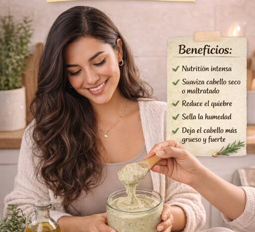 Crema Pre-Shampoo de Linaza y Aguacate para una Reparación Profunda del Cabello