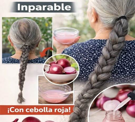 Aceite de Cebolla Morada para el Crecimiento del Cabello