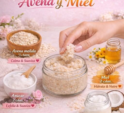 Guía Definitiva para Crear tu Exfoliante Floral de Avena y Miel en Casa