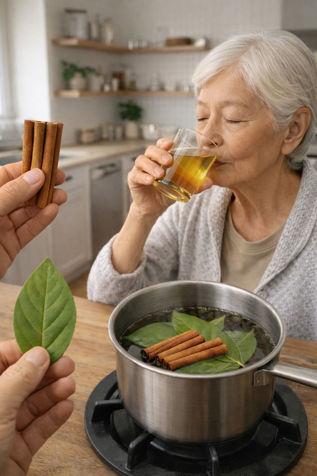 Infusión de guanábana y canela