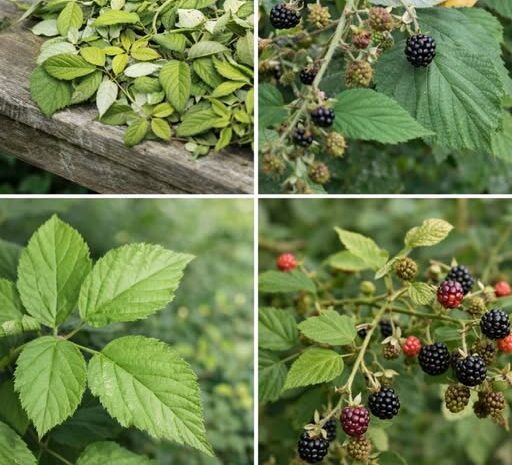 Los Beneficios Inesperados de las Hojas de Frambuesa y Mora