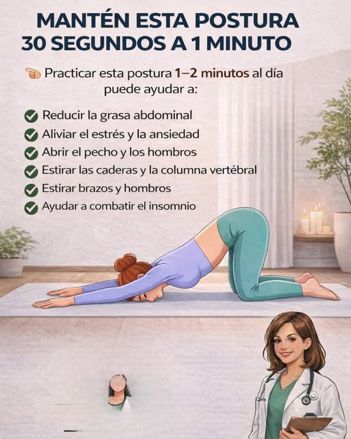 Postura del Niño Balasana