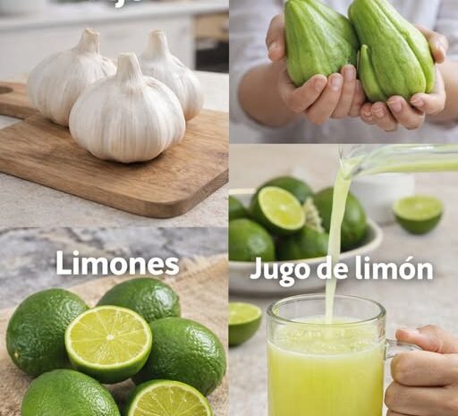 Chayote y Limón un Refrescante Remedio Natural para el Bienestar