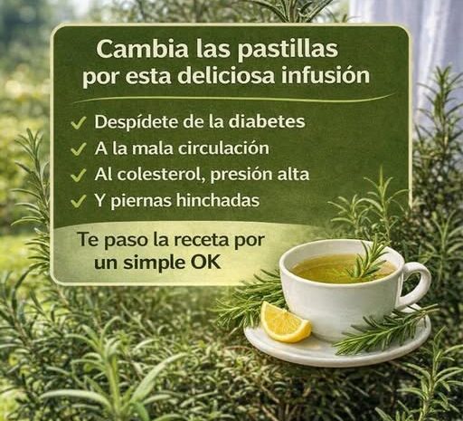 Cambia tus Pastillas por esta Deliciosa Infusión de Romero y Mejora tu Salud