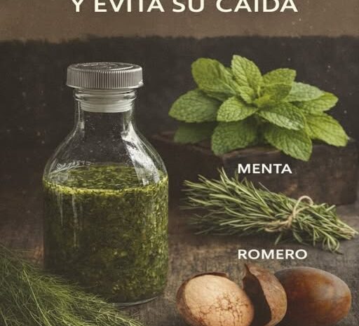Preparado Herbal para Fortalecer el Cabello de Forma Natural