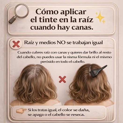 Consejos para aplicar tinte casero