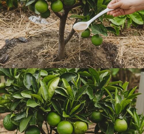 Elixir Casero para Estimular Floración y Frutos en Limones