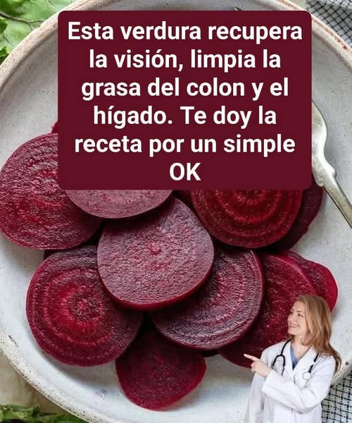 Plato de remolacha