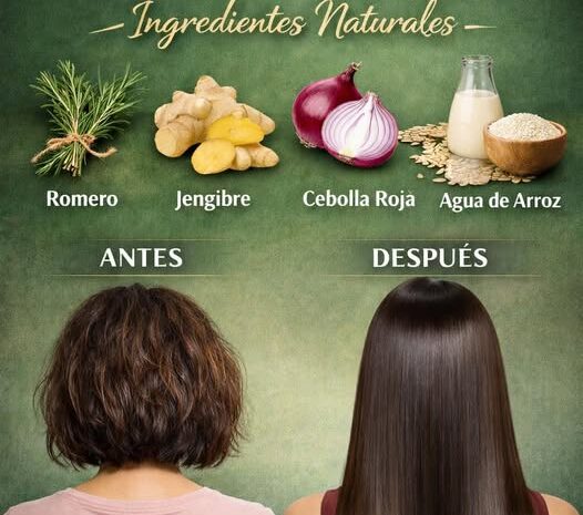 Potente Tónico Natural para el Crecimiento y Fortalecimiento del Cabello