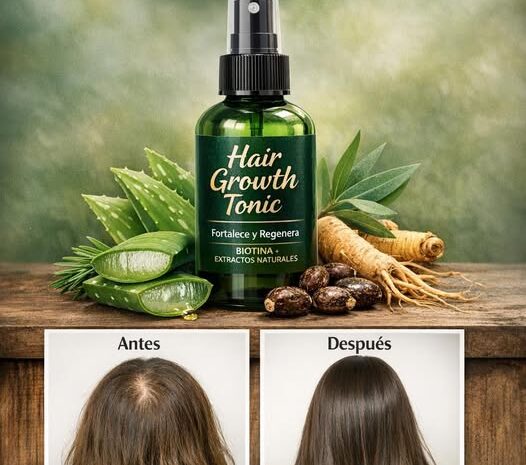 Todo lo que necesitas saber sobre el tónico natural para el crecimiento del cabello