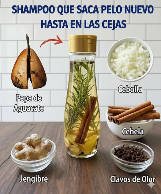 Ingredientes para shampoo natural