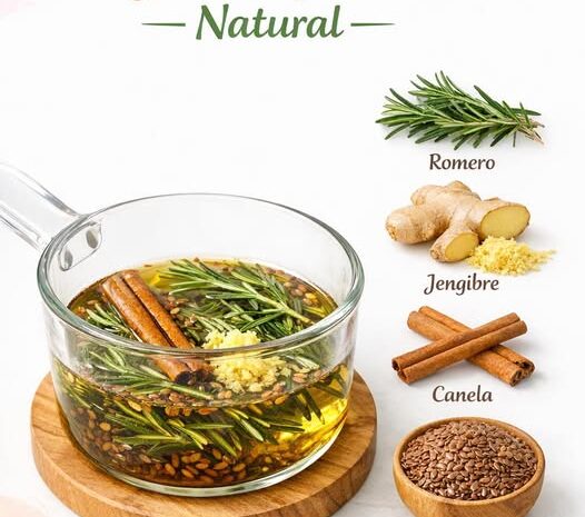 Aceite Crece Pelo Natural Beneficios y Preparación