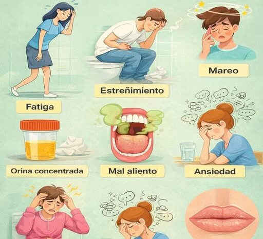 Señales de que No Bebe Suficiente Agua para Mantenerte Hidratado