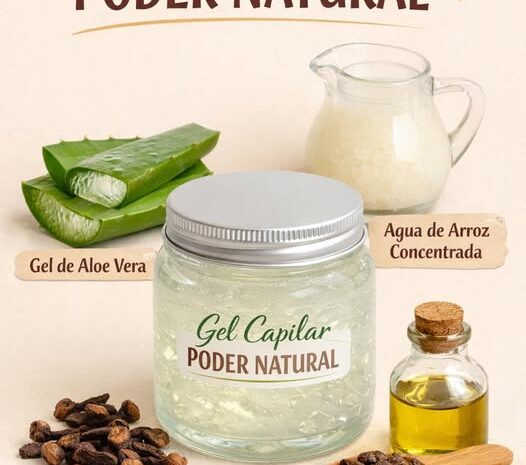 Gel Capilar Poder Natural para un Cabello Saludable y Brillante