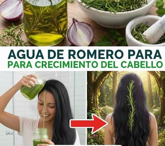 Despierta tu Cabello con Agua de Romero Revitalizante para Crecimiento Natural