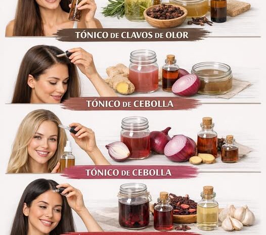 Recetas de Tónicos Naturales para el Cuidado del Cabello