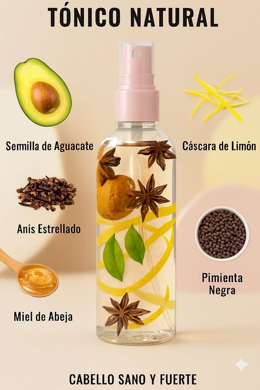 Tónico Natural para el Cabello