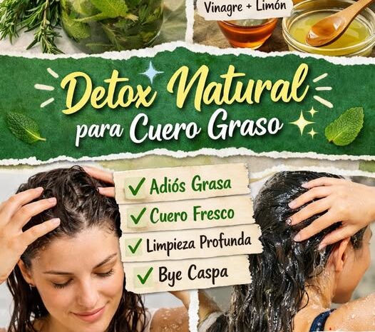 Detox Natural para Cuero Graso y Cómo Lograrlo Efectivamente