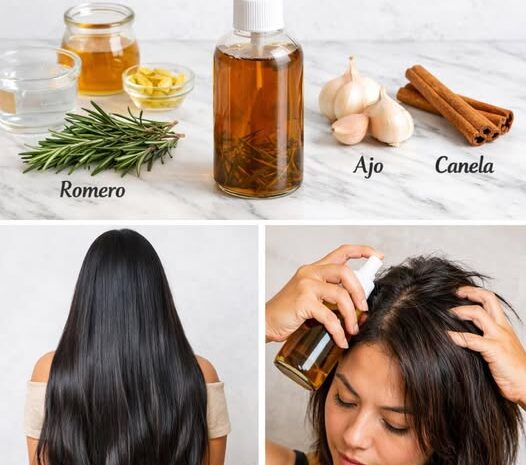 Tónico Capilar Natural para Estimular el Crecimiento del Cabello