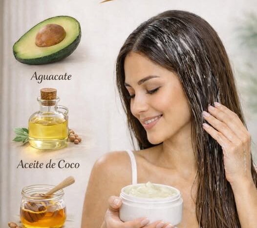 Mascarilla Capilar de Aguacate Aceite de Coco y Miel para un Cabello Radiante