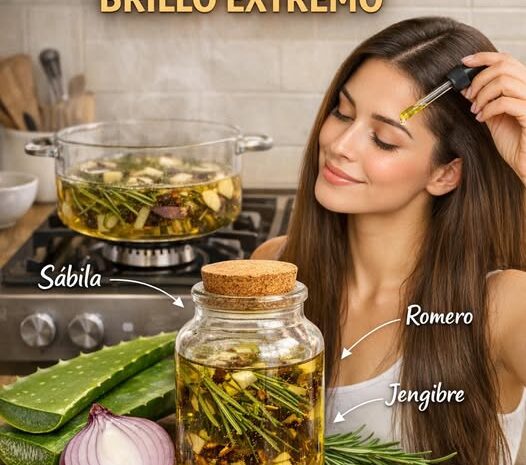 Aceite Estimulante de Crecimiento y Brillo Extremo para el Cabello