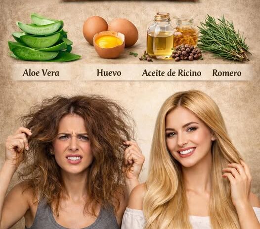 Receta Natural para Potenciar el Crecimiento del Cabello