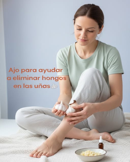 Ajo para ayudar a eliminar hongos en las uñas