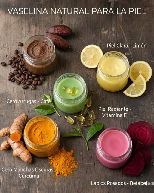 Vaselinas naturales para el cuidado de la piel