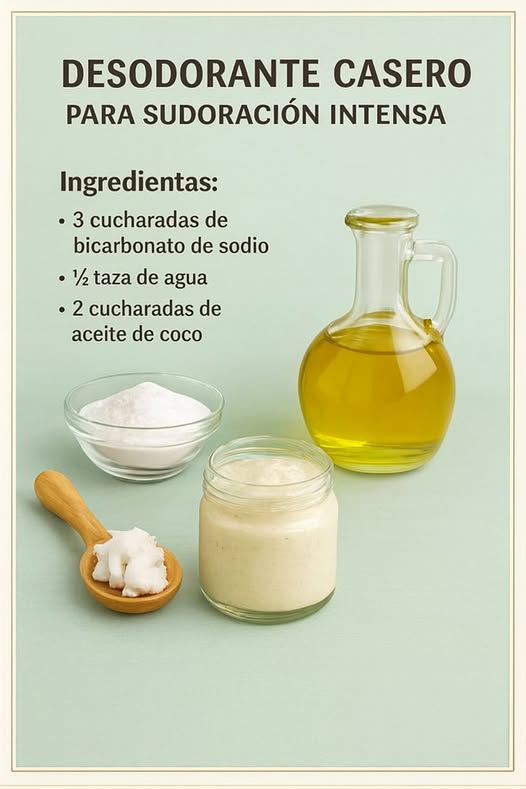 Ingredientes para Desodorante Casero