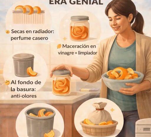 Trucos Naturales para Reutilizar Cáscaras de Cítricos en el Hogar