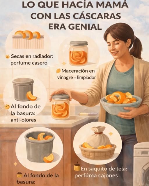 Trucos Nutuales con Cáscaras de Cítricos