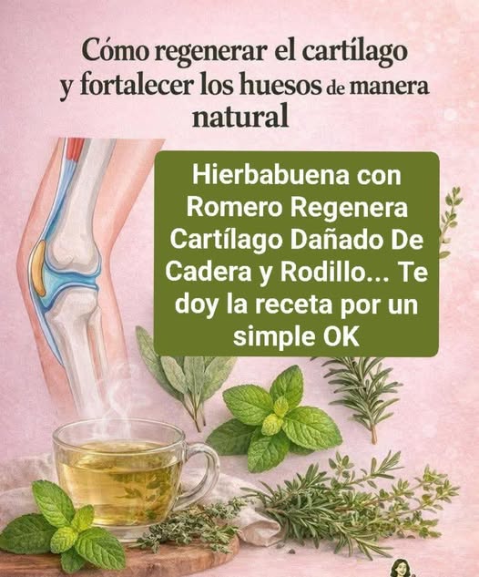 Infusión de hierbabuena y romero