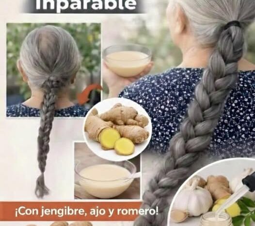 Receta Natural para el Crecimiento del Cabello y su Fortalecimiento