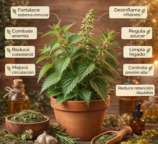 La planta de la eterna juventud descubre los secretos de la ortiga para tu salud