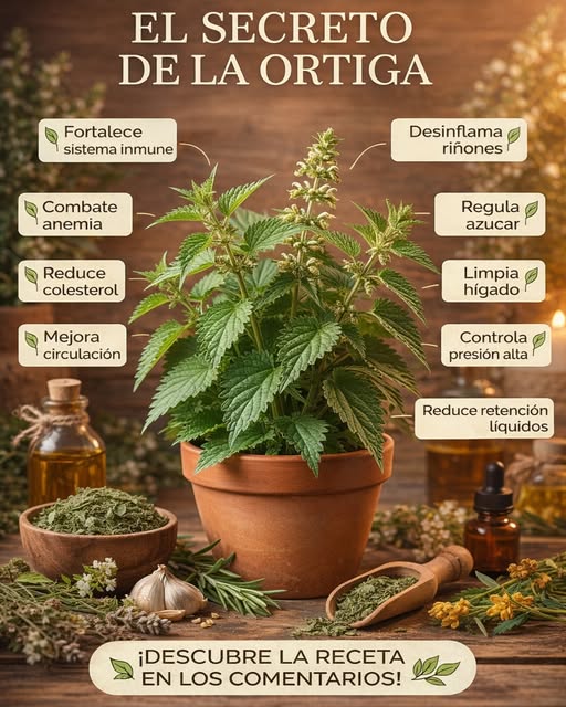 Beneficios de la ortiga