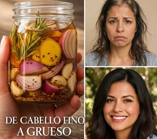 Transforma Tu Cabello Fino en Grueso y Saludable con Ingredientes Naturales