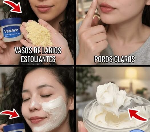 El Secreto Casero para una Piel Radiante con Arroz y Vaselina