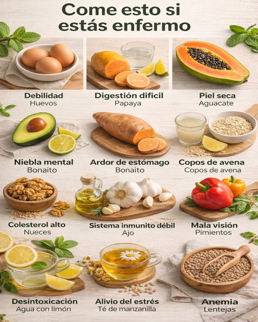 Guía de alimentos para la salud