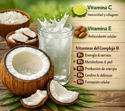Smoothie Energético de Coco y Banana para una Salud Radiante